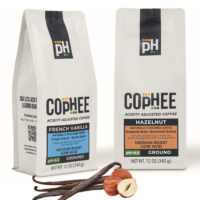 Naturally Flavored, Low Acid Coffee