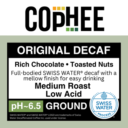 SW Decaf Original Blend, Ground 12 oz